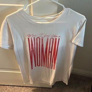 Man I feel like a woman graphic tee